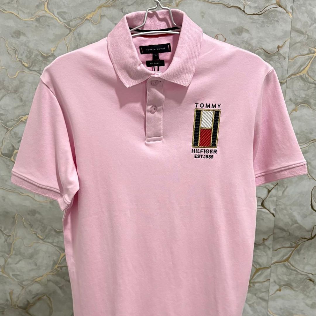 Polo Tommy Hilfiger Rosa